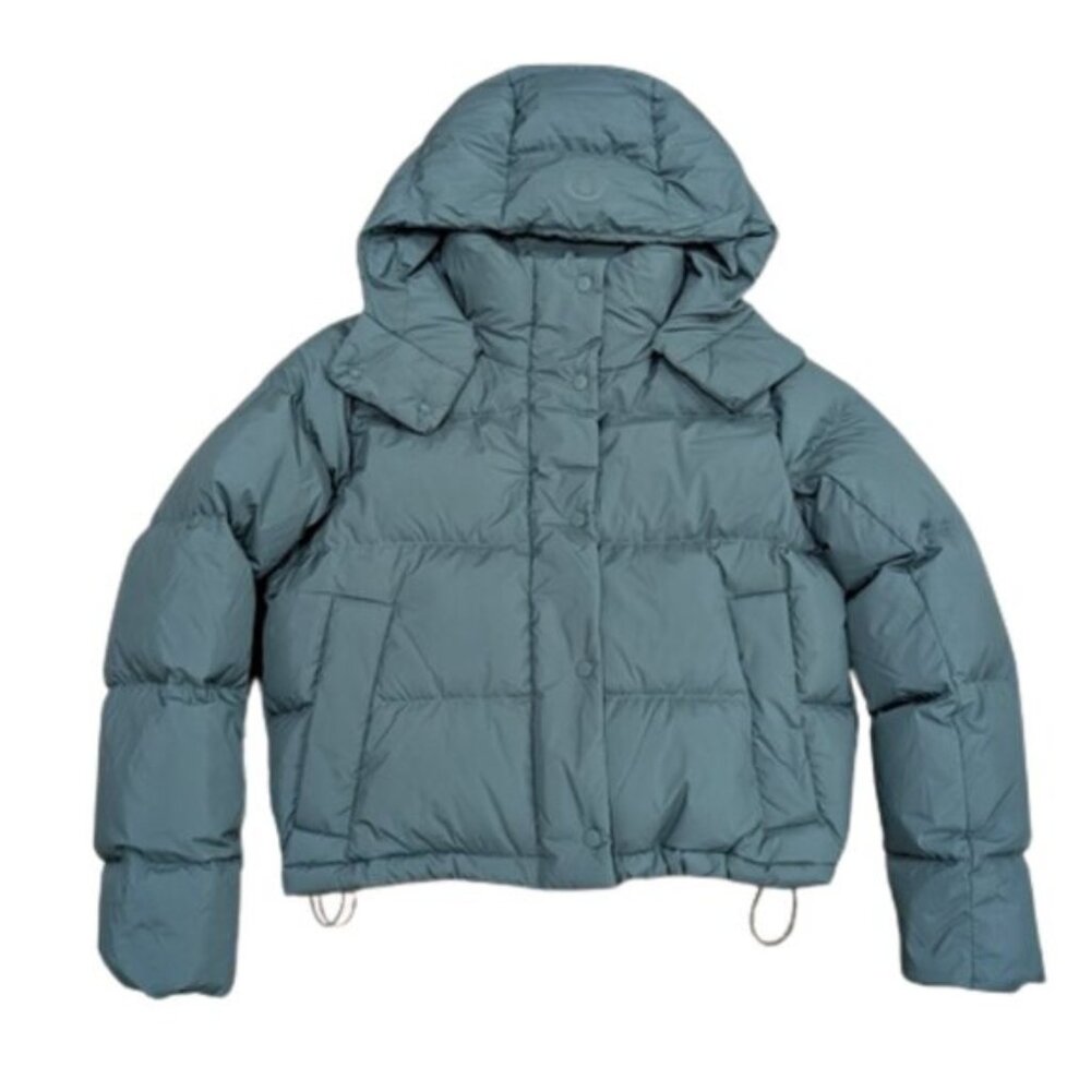 Lululemon athletica Wunder Under Teal Puffer Jacket 6